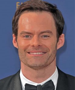 Cool Bill Hader Paint by number