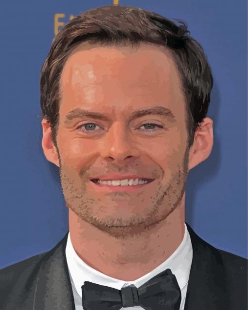 Cool Bill Hader Paint by number