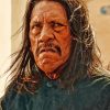 Cool Danny Trejo paint by number