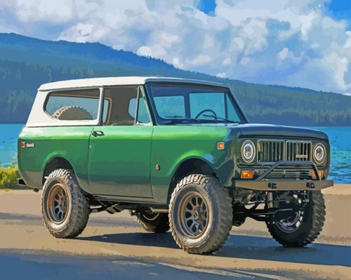 Cool International Scout paint by number