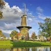 Cool Molen De Valk Leiden City paint by number