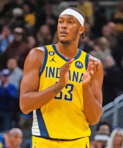 Cool Myles Turner Paint by number