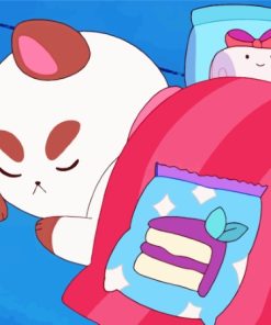 Cute PuppyCat paint by number