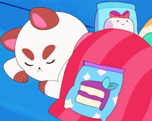 Cute PuppyCat paint by number