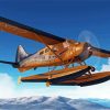 De Havilland Canada DHC2 Beaver Airplane paint by number