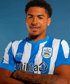 Levi Samuels Colwill Huddersfield Town Footballer paint by number