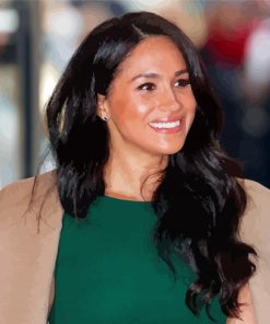 Meghan Markle Duchess Of Sussex paint by number