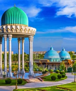 Memorial To The Victims Of Repression In Tashkent paint by nubmer