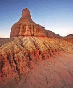 Mungo National Park Australian Paint by number