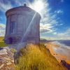 Mussenden Temple Seaside paint by number