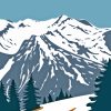 Olympic National Park With Summit Of Mount Olympus Poster Paint by number