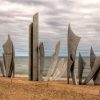 Omaha Beach Memorial Normandy paint by number