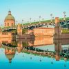 Pont Saint Pierre Toulouse France paint by number