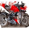 Streetfighter Bike Art paint by number