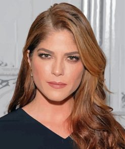 The Actress Selma Blair paint by number