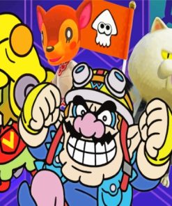 Warioware paint by number