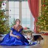 A Royal Corgi Christmas Movie Paint by number