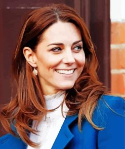 Aesthetic Princess Kate paint by number