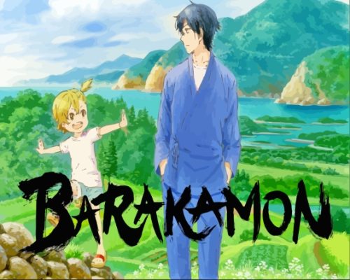 Barakamon Poster paint by number