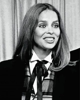 Barbara Bach paint by number