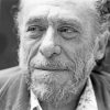 Black And White American Poet Charles Bukowski paint by number