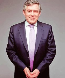 Classy Gordon Brown Paint By Numbers