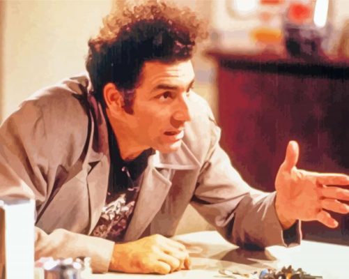 Cosmo Kramer paint by number