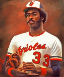 Eddie Murray Art paint by number