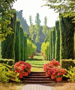 Filoli Gardens Paint by number