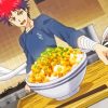 Food Wars Anime paint by number