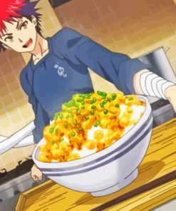 Food Wars Anime paint by number