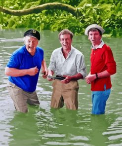 Gilligans Island Characters paint by number