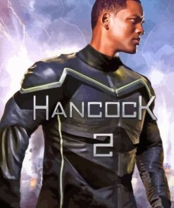 Hancock 2 Movie paint by number