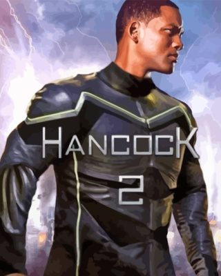 Hancock 2 Movie paint by number