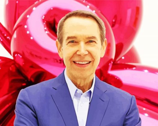 Jeff Koons paint by number