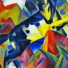 Jumping Horse By Franz Marc Paint by number