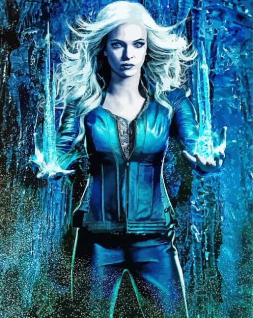 Killer Frost paint by number