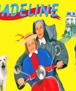 Madeline Adventure Movie paint by number