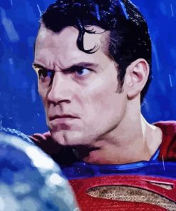 Man Of Steel paint by number