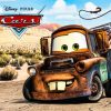 Mater Cars Poster paint by number