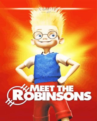 Meet The Robinsons Poster paint by number