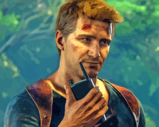 Nathan Drake Paint by number