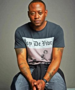 Omar Epps American Actor Paint by number