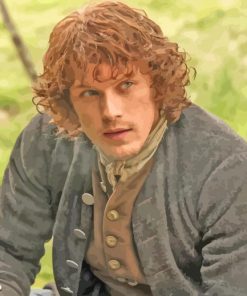 Outlander Jamie Fraser paint by number