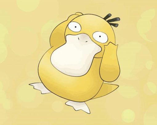 Psyduck Species paint by number