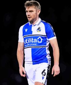 Sam Finley Bristol Rovers Paint by number