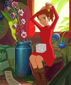 Secret World Of Arrietty paint by number