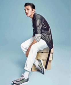 Stylish Yoo Ah In paint by number