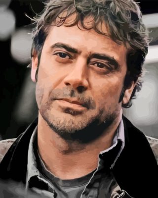 Supernatural John Winchester paint by number