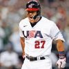 Team USA Baseballer paint by number